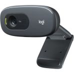 Logitech C270 HD Siyah Mikrofonlu Webcam Yüksek Çözünürlük ile Kullanım Kolaylığı