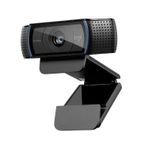 Logitech C920 HD PRO web kamerası, Full-HD 1080p, 78° görüş alanı, otomatik odaklama, net stereo ses, pozlama düzeltme, USB bağlantısı, Skype, FaceTime, Hangouts, vb. için, PC/Mac/ChromeOS/Android için, siyah