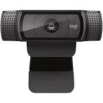 LOGITECH C920 PRO HD 1080P Webcam Siyah 960-001055 Stereo Ses ile Yüz Tanıma Özellikli