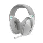 Logitech G G321 LIGHTSPEED Kablosuz Kulak Üstü Oyuncu Kulaklığı, Bluetooth, Hafif 210 gr, Konforlu, 16 kHz Boom Mikrofon, 20 Saat Pil Ömrü, Beyaz