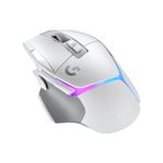 Logitech G G502 X PLUS LIGHTSPEED Kablosuz Oyun Mouse'u, LIGHTSYNC RGB Aydınlatma, LIGHTFORCE Hibrit Anahtarlı Optik Mouse, HERO 25K Oyun Sensörü, MacOS, Windows ve PC ile Uyumlu, Beyaz