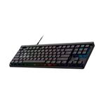 Logitech G G515 RAPID TKL Düşük Profil Kablolu Oyun Klavyesi, PC için Tamamen Özelleştirilebilir Düşük Profil Analog Anahtarlar, Hızlı Tetikleyici, USB-A, ABD INT'L QWERTY - Siyah