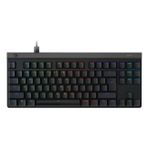 Logitech G G515 TKL Kablolu Düşük Profilli Oyun Klavyesi, Tamamen Özelleştirilebilir RGB, Çift Katmanlı PBT Tuş Kapakları, İngilizce Tuş Dizilimi, Siyah