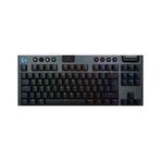 Logitech G G915 X LIGHTSPEED TKL Clicky Kablosuz Düşük Profilli RGB Aydınlatmalı PC/Mac için Mekanik İngilizce Q Oyun Klavyesi, Siyah