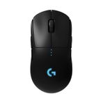 Logitech G PRO Kablosuz LIGHTSPEED Oyuncu Mouse, HERO 25K Sensör, 400 IPS, 6 Programlanabilir Tuş, LIGHTSYNC RGB, 1 ms Bildirim Hızı, PC / Mac ile Uyumlu, Siyah
