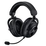 Logitech G PRO X 2 LIGHTSPEED Kablosuz Oyuncu Kulaklığı, Çıkarılabilir Boom Mikrofon, 50 mm Grafen Sürücüler, DTS:X Headphone 2.0, 7.1 Surround, Bluetooth/USB/3.5 mm Aux, PC, PS5, PS4, Switch, Siyah