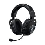 Logitech G Pro X 7.1 Oyuncu Kulaklığı, Blue Voice Mikrofon Teknolojisi, 50 mm Hassas PRO-G Sürücüleri, DTS Kulaklık:X 2.0 Surround Ses, Profesyonel Tip USB Dijital Ses Kartı, 20 Saat Pil Ömrü, Siyah