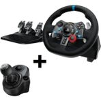 Logitech G29 Direksiyon Seti Shifter ve Vites ile 900 Derece Gerçekçi Sürüş Deneyimi