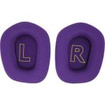 Logitech G733 Uyumlu Kulaklık Pedi Süngeri Yedek Köpük Kulak Pedleri Minder Yastık Logitech G 733 G335 K/da Lightspeed Kablosuz Oyun Kulaklığı ile Uyumlu Ped Earpad - Açık Mor