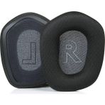 Logitech G733 Uyumlu Kulaklık Pedi Süngeri Yedek Köpük Kulak Pedleri Minder Yastık Logitech G 733 G335 K/da Lightspeed Kablosuz Oyun Kulaklığı ile Uyumlu Ped Earpad - Siyah