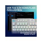 Logitech G915 X Lightspeed TKL 920-012737 Beyaz RGB Tactile Switch Kablolu/Kablosuz Mekanik Oyuncu Klavyesi