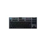 Logitech G915 X Lightspeed Tkl Gl Clicky Blue Switch Rgb Kablosuz İngilizce Mekanik Gaming Klavye Siyah