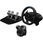 Logitech G923+SHIFTER Bundle Direksiyon Seti Kablolu Bağlantı Teknolojisi ile Yüksek Hassasiyet