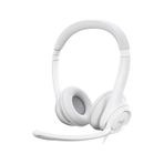 Logitech H390 Beyaz Beyaz USB Gürültü Önleyici Mikrofonlu Kulak Üstü Kulaklık