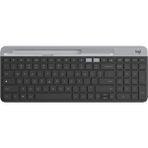 Logitech K580 Q Slim Multi-device Bluetooth(r) Kablosuz Klavye Siyah 920-010624 Siyah