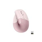 Logitech Lift Kablosuz Ergonomik Dikey Gül Mouse Siyah