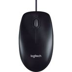 Logitech M100 Siyah USB Optik Mouse (910-006652) - Kablolu 1000 DPI Sağ/Sol El Uyumlu