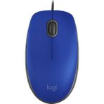 Logitech M110 910-005488 Silent Kablolu Mavi USB Mouse