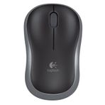 Logitech M185 Gri Kablosuz Optik Mouse (910-002235) - 2.4 GHz 1000 DPI Kompakt Tasarım USB Alıcı