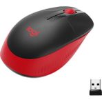 Logitech M191 Büyük Boy USB Alıcılı 1000 DPI Kablosuz Mouse - Kırmızı