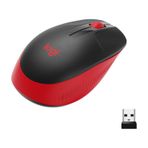 Logitech M191 Kırmızı Siyah Kablosuz Mouse