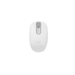 Logitech M196 Bluetooth Kablosuz Kompakt Pc, Mac, Windows ve Macos ile Uyumlu Mouse, Beyaz