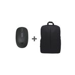 Logitech M196 Graphit Mouse ve Nero Notebook Sırt Çantası