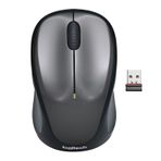 Logitech M235 Kablosuz Mouse, Gri, 2.4 GHz Nano Receiver, 1000 DPI Optik Tarama, 12 Ay Pil Ömrü, PC / Laptop ve Mac Uyumlu