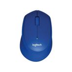 Logitech M330 Mavi Sessiz Kablosuz Optik Mouse (910-004910) - 1000 DPI Ergonomik Tasarım SilentTouch Teknolojisi