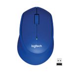 Logitech M330 Sessiz Artı Mavi Kablosuz Mouse