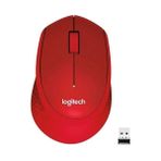 Logıtech M330 Sessiz Kablosuz Mouse-Kırmızı 910-004911 - Renkli