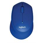 Logitech M330 Sessiz Kablosuz Usb Optik Mouse Mavi 910-004910 Siyah