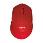 Logıtech M330 Sılent Kablosuz Mouse-Red