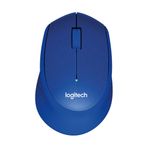 Logitech M330 Silent Plus 910-004910 Mavi Sessiz Optik Kablosuz Mouse