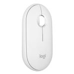 Logitech M350s Pebble 2 Bluetooth Kablosuz Mouse Beyaz – Sessiz, Taşınabilir ve Şık Tasarım