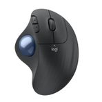 Logitech M575 Kablosuz Ergonomik Trackball Siyah Gri Kurumsal Mouse