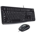 Logitech MK120 920-002560 Siyah Kablolu USB Klavye Mouse Set