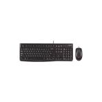 Logitech Mk120 Kablolu Q İngilizce Siyah Klavye Mouse Set (Outlet) Vitrin