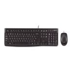 Logitech MK120 Kablolu Q Ingilizce Siyah Klavye Mouse Set (Outlet)