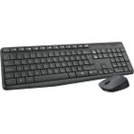 Logitech Mk235 Ingılızce Kablosuz Usb Siyah Multimedya Klavye/Mouse Set 920-007931