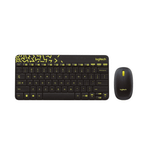 Logitech MK240 Sarı-Siyah Klavye-Mouse Set