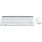 Logitech MK470 Q Tr İnce Kablosuz Klavye Mouse Set Beyaz Bağlantı Tipi ile Ergonomik Kullanım