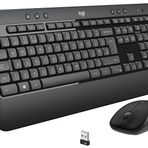 Logitech Mk540 Advanced Kablosuz Türkçe Q Klavye Mouse Seti - Siyah
