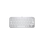 logitech MX Keys Mini Mac İçin Minimalist Kablosuz Aydınlatmalı İngilizce Q Klavye, Beyaz 920-010526