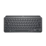 Logitech MX Keys Mini Minimalist Siyah Türkçe Q Kablosuz Aydınlatmalı Klavye