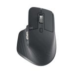 Logitech MX Master 3S Şarj Edilebilir Kablosuz Mouse Siyah – Büyük Boy, Çoklu Cihaz Desteği