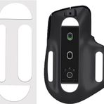Logitech MX Master Superlight için oyun fare patenleri yüksek performanslı PTFE yedek fare ayakları yuvarlak kenarlar ultra pürüzsüz kayma 2 takım beyaz