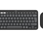 Logitech Pebble 2 Combo Çoklu Sessiz Kablosuz Klavye Mouse Seti Grafit