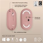 Logıtech Pebble 2 M350S Kablosuz Bluetooth Sessiz Optik Mouse Pembe 910-007014 - Siyah