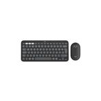 Logıtech Pebble 2 Multı-Devıce Bluetooth Klavye Mouse Set-Grafıt